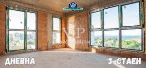 3-стаен - ПАНОРАМА МОРЕ - Спални 13 кв.м. - Бани 4 кв.м. ! КРАСИВА СГРАДА на Морския бряг - 20 - Ricom Bulgaria